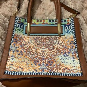 Leather boho bag by nanette lepore